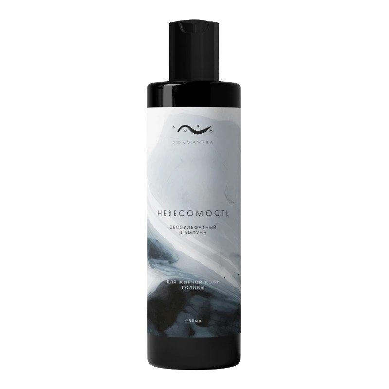 Бессульфатный шампунь для жирной кожи "Невесомость" Cosmavera
