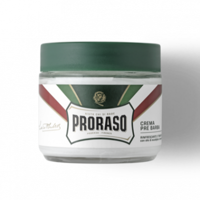 Крем до бритья освежающий с маслом эвкалипта и ментолом Proraso